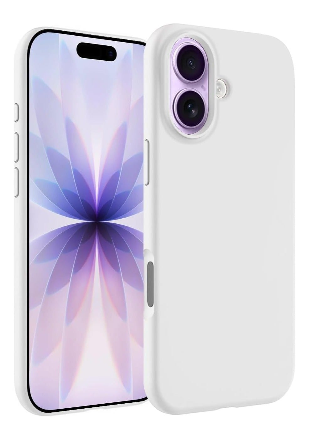 Houmt iPhone 17 Case Liquid Silicone Slim Thin Phone Cover For iPhone 17 Microfiber Lining Protective Phone Case For iPhone 17 6.3-inch